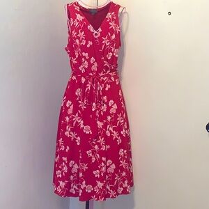 MIX By 41Hawthorn Pink/Red Floral Dress- Medium (8/10)